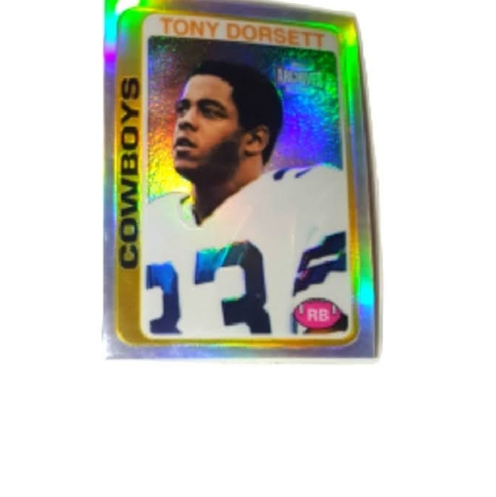 2001 Topps Tony Dorsett NFL Trading Card #315